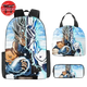 Cartable avec Trousse et Sacoche Kakashi x Vegeta DBGT - Naruto Shippuden™
