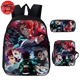 Cartable avec Trousse et Sacoche Kamado Tanjiro - Demon Slayer™