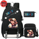 Cartable avec Trousse et Sacoche Luffy Kawaii - One Piece™
