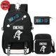 Cartable avec Trousse et Sacoche Monkey D. Luffy - One Piece™