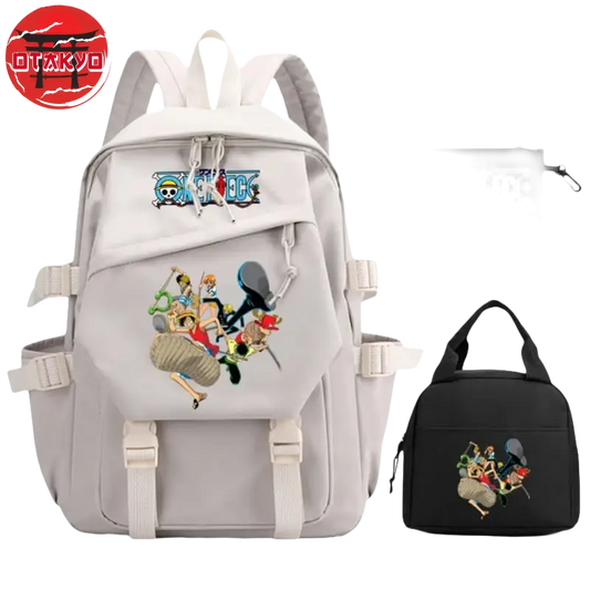 Cartable avec Trousse et Sacoche Nakama - One Piece™