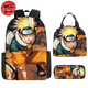 Cartable avec Trousse et Sacoche Naruto 1ère Forme - Naruto Shippuden™