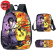 Cartable avec Trousse et Sacoche Sasuke x Naruto Rikudo Sennin - Naruto Shippuden™