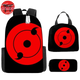 Cartable avec Trousse et Sacoche Sharingan 2 Tomoe - Naruto Shippuden™