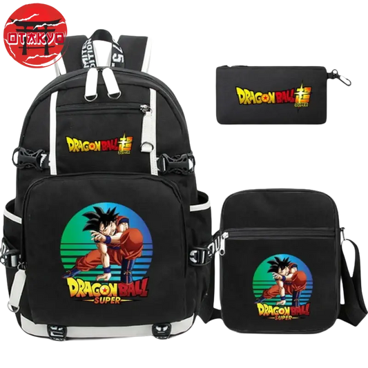 Cartable avec Trousse et Sacoche Son Goku DBS - Dragon Ball Z™