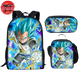 Cartable avec Trousse et Sacoche Vegeta SSB Final Flash - Dragon Ball Z™