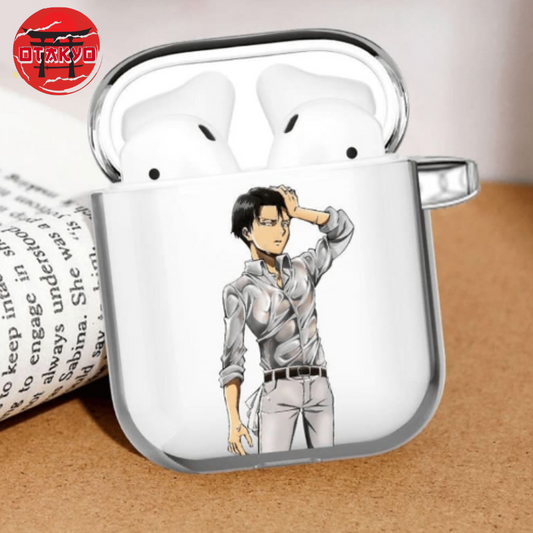 Coque Airpods Rivaille- Attaque des Titans™
