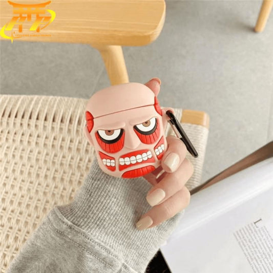 Coque Airpods Titans - Attaque des Titans™ - Otakyo : N°1 des ventes de figurine en ligne