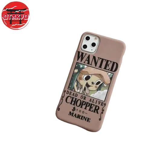 Coque iphone Chopper WANTED - One Piece™ - Otakyo : N°1 des ventes de figurine en ligne