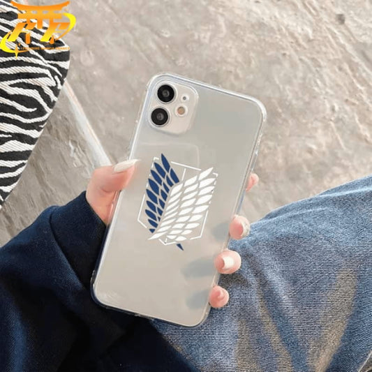 Coque iPhone Insigne Bataillon- Attaque des Titans™ - Otakyo : N°1 des ventes de figurine en ligne