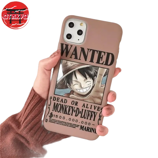 Coque iphone Monkey D. Luffy WANTED - One piece™ - Otakyo : N°1 des ventes de figurine en ligne