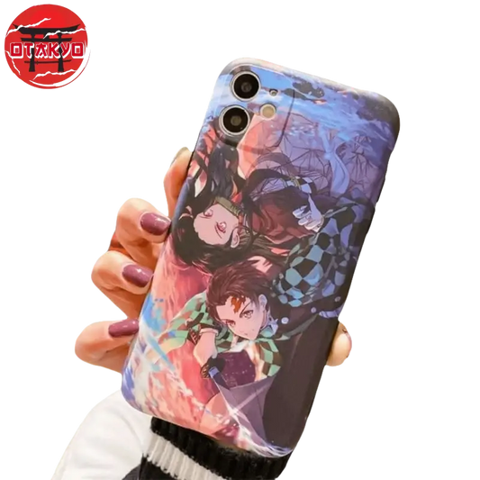 Coque Iphone Nezuko et Tanjiro - Demon Slayer™ - Otakyo : N°1 des ventes de figurine en ligne