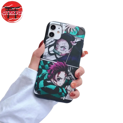 Coque Iphone Tanjiro & Nezuko - Demon Slayer™ - Otakyo : N°1 des ventes de figurine en ligne