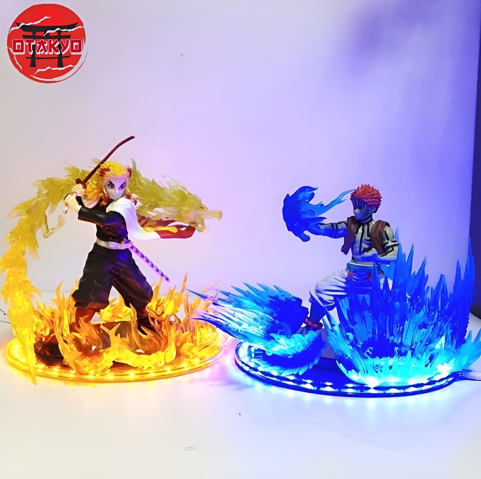 Figurine Akaza LED - Demon Slayer™