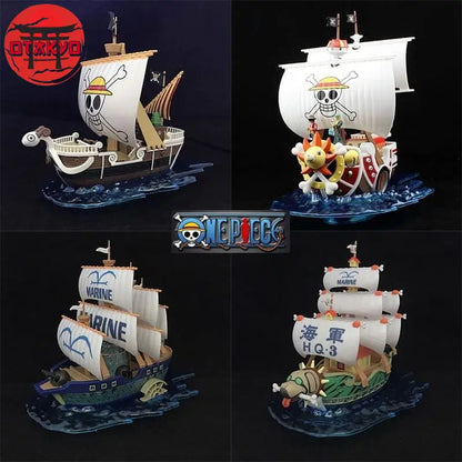 Figurine du Navire de la Marine - One Piece