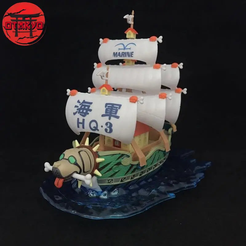 Figurine du Navire de Monkey D. Garp - One Piece
