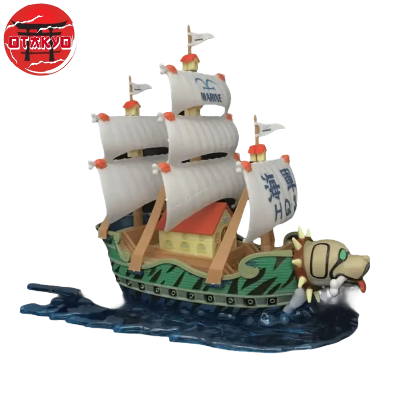 Figurine du Navire de Monkey D. Garp - One Piece
