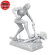 Figurine en résine du Titan Assaillant vs Titan Mâchoire - Attaque des Titans™