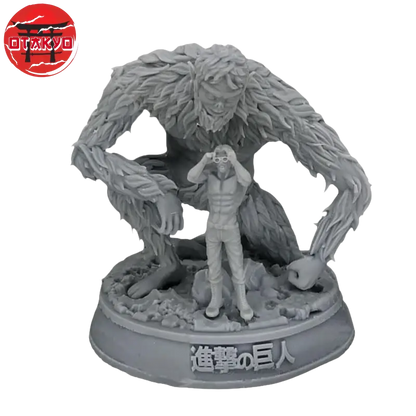 Figurine en résine du Titans Bestial (Sieg Jäger) - Attaque des Titans