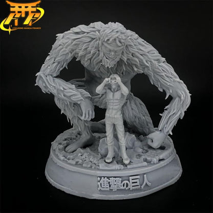 Figurine en résine du Titans Bestial (Sieg Jäger) - Attaque des Titans