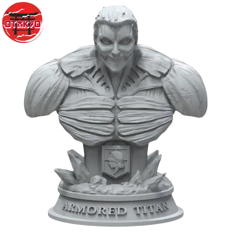 Figurine en résine du Titan Cuirassé - Attaque des Titans