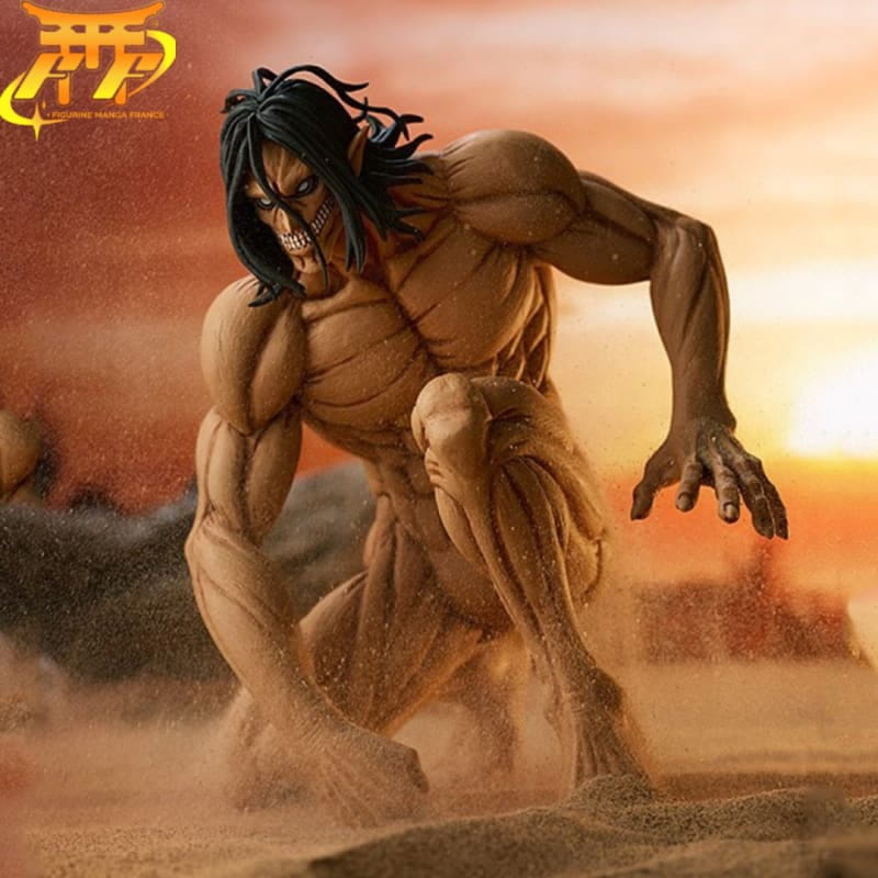 Figurine Eren Jäger Titan Assaillant - Attaque des Titans™ - Otakyo