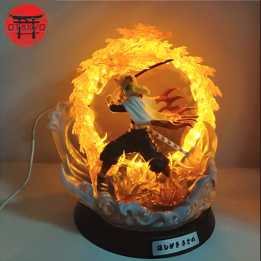 Figurine LED Kyojuro Rengoku " Souffle de la Flamme" - Demon Slayer™