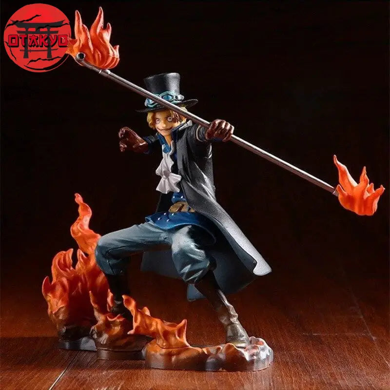 Figurine des 3 frères Luffy, Ace et Sabo