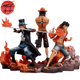 Figurine Luffy, Ace et Sabo - One Piece™