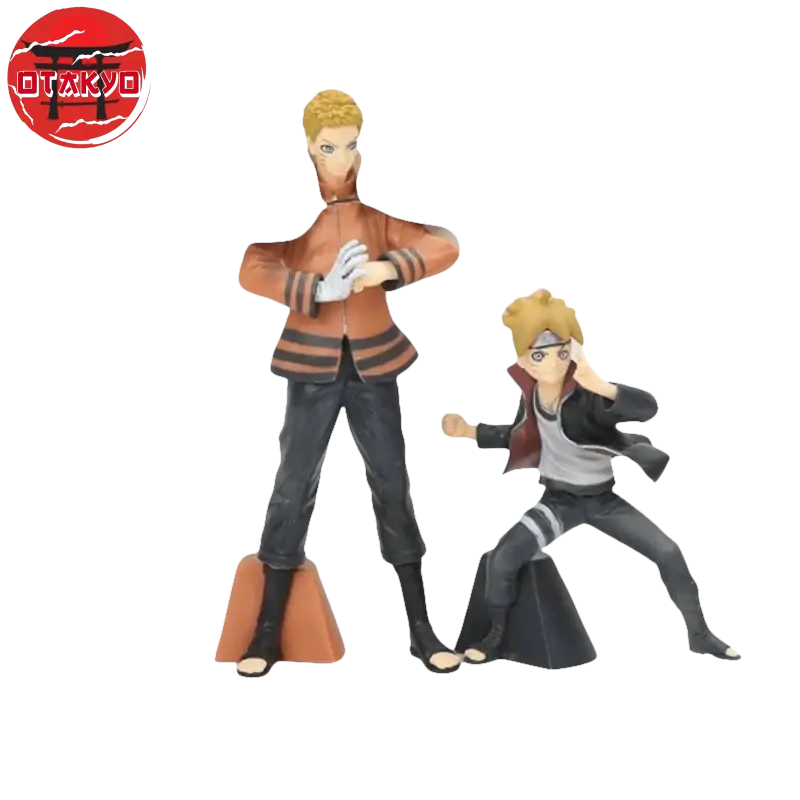 Figurine Père Fils Uzumaki - Naruto Shippuden