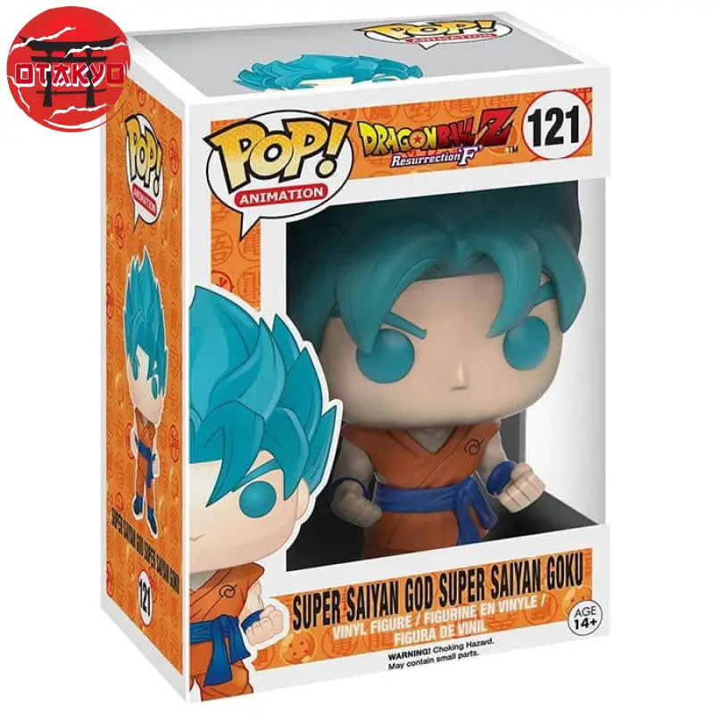 Figurine POP Goku Super Saiyan God - Dragon Ball Z