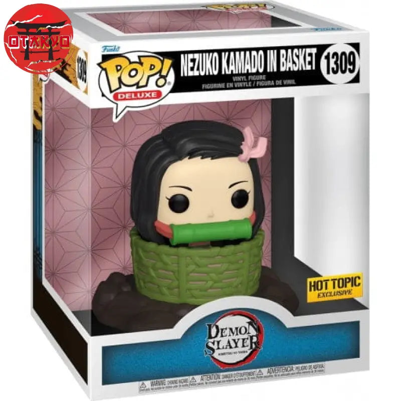 Figurine POP Nezuko Kamado in Basket - Demon Slayer™