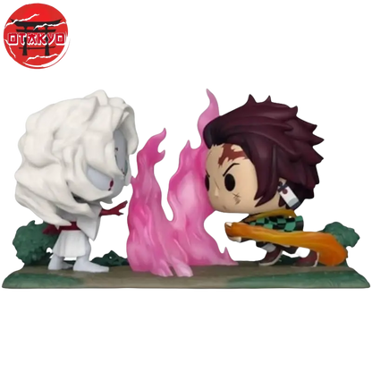 Figurine POP Tanjiro Vs Rui - Demon Slayer