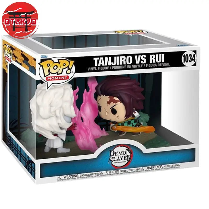 Figurine POP Tanjiro Vs Rui - Demon Slayer
