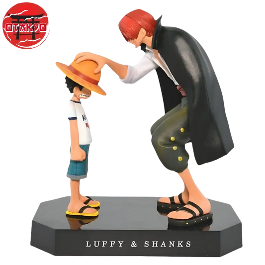 Figurine Shanks le Roux avec Monkey D Luffy - One Piece™