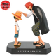 Figurine Shanks le Roux avec Monkey D Luffy - One Piece™
