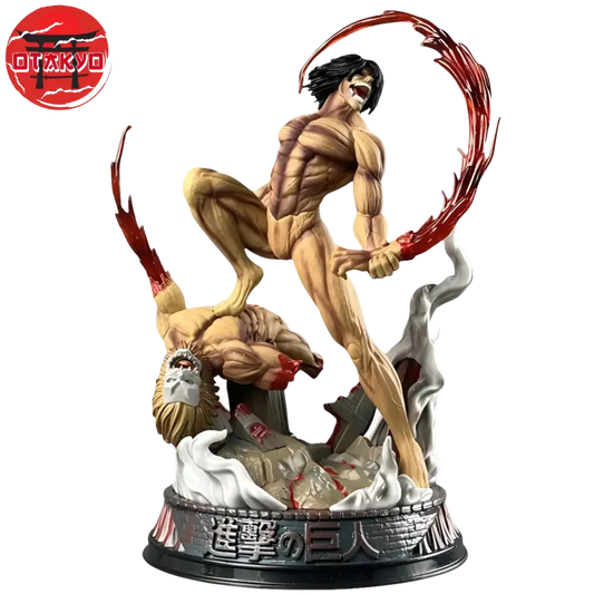 Figurine Titan Assaillant vs Titan Mâchoire - Attaque des Titans™
