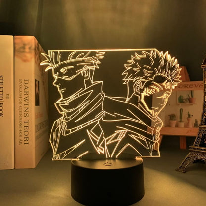 Lampe LED de Gojo et Sukuna - Jujutsu Kaisen™ - Otakyo