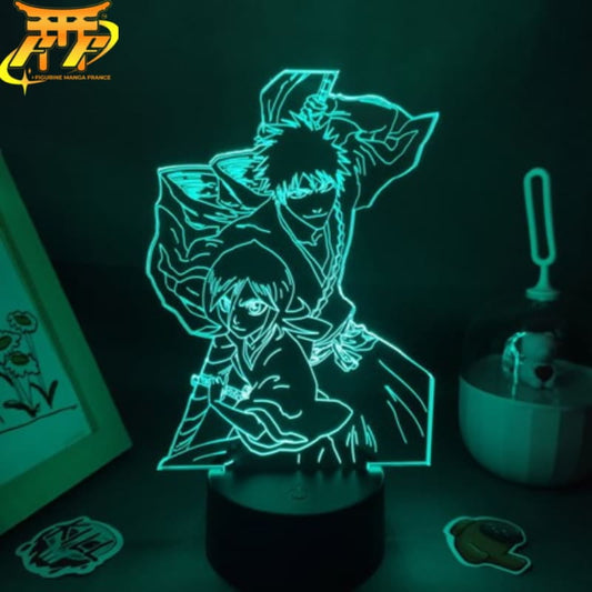 Lampe LED Ichigo avec Rukia - Bleach™ - Otakyo