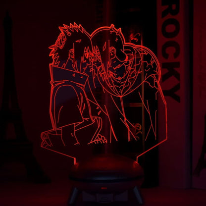 Lampe LED Itachi et Sasuke - Naruto Shippuden