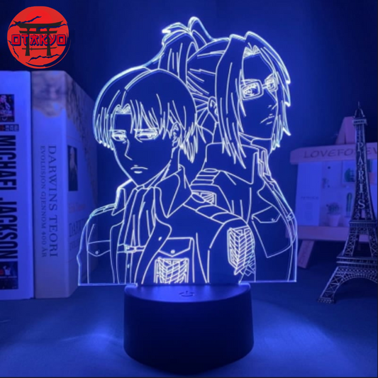 Lampe LED Livaï avec Hansi - Attaque des Titans™