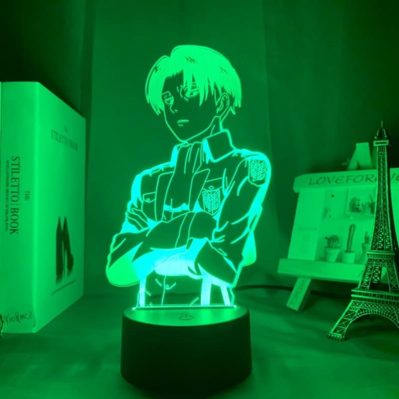 Lampe LED Livaï (Rivaille) Ackerman - Attaque des Titans™ - Otakyo