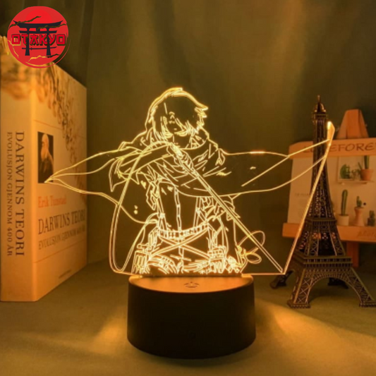 Lampe LED Livaï (Rivaille) Ackerman avec un arc - Attaque des Titans™