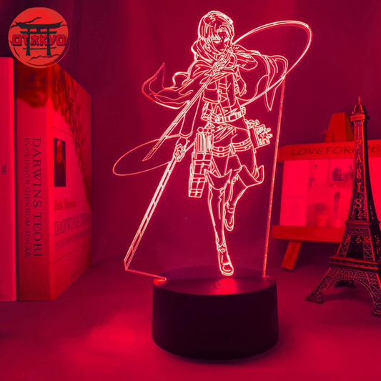 Lampe LED Livail Ackerman - Attaque des titans™