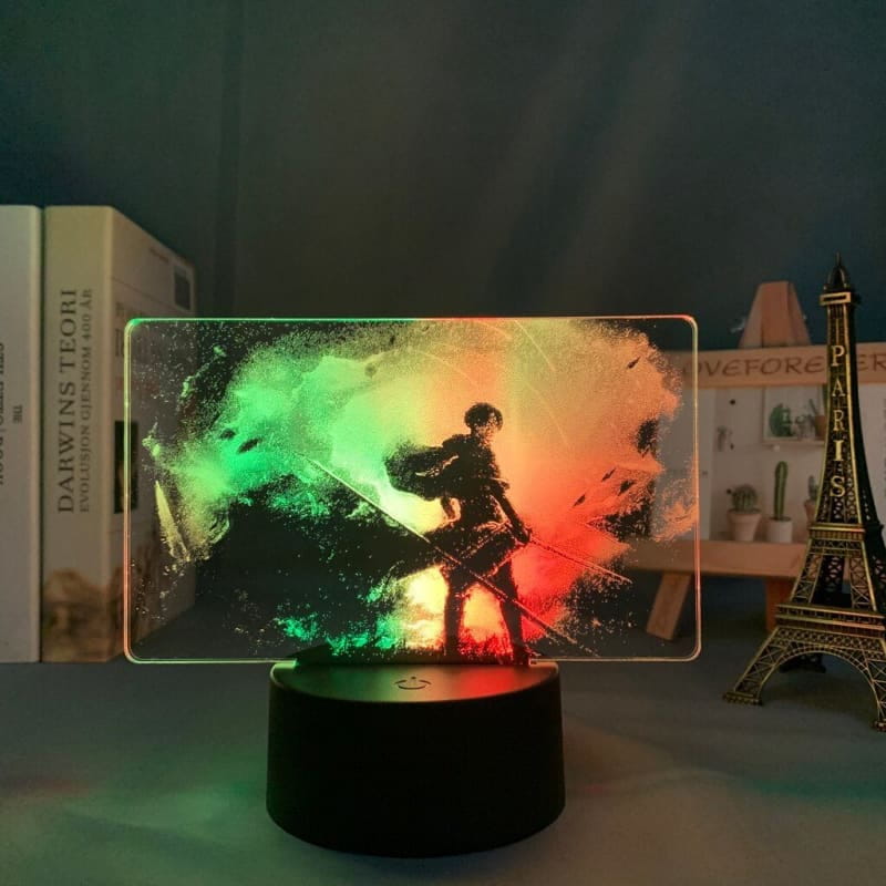 Lampe LED Livail Ackerman Bicolore - Attaque des Titans