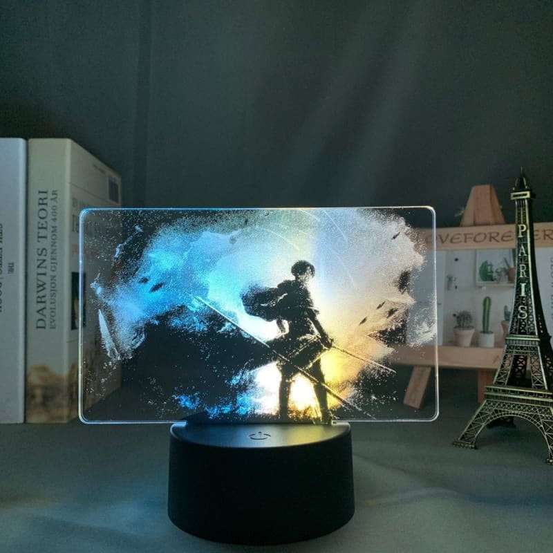 Lampe LED Livail Ackerman Bicolore - Attaque des Titans