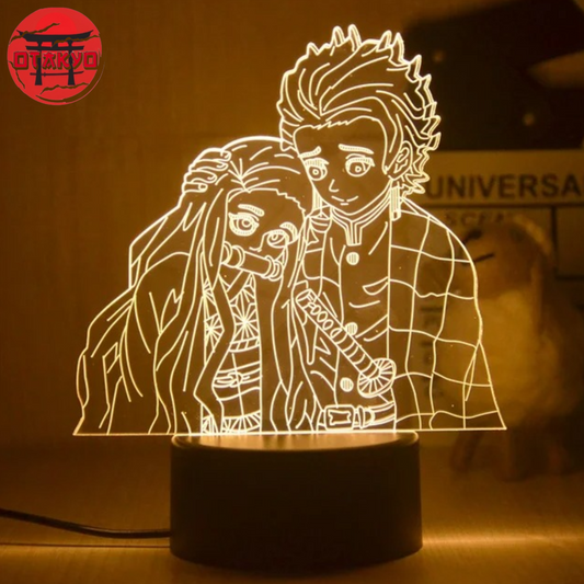 Lampe LED Nezuko et Tanjiro - Demon Slayer™