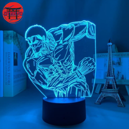 Lampe LED Reiner Braun Titan Cuirassé - Attaque des Titans™
