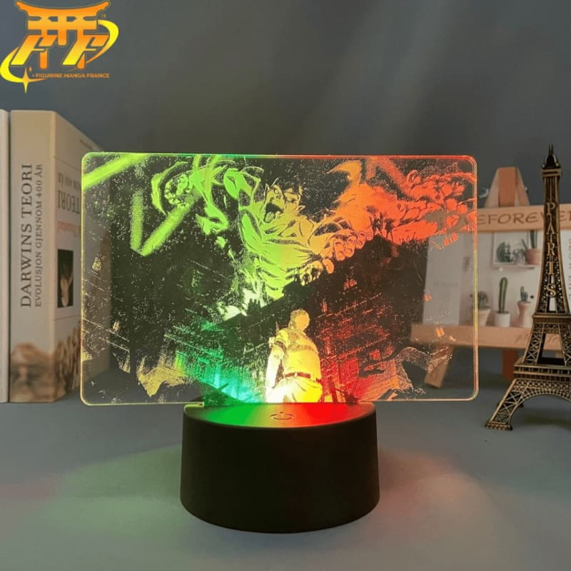 Lampe LED Titans Colossal Bicolore - Attaque des Titans