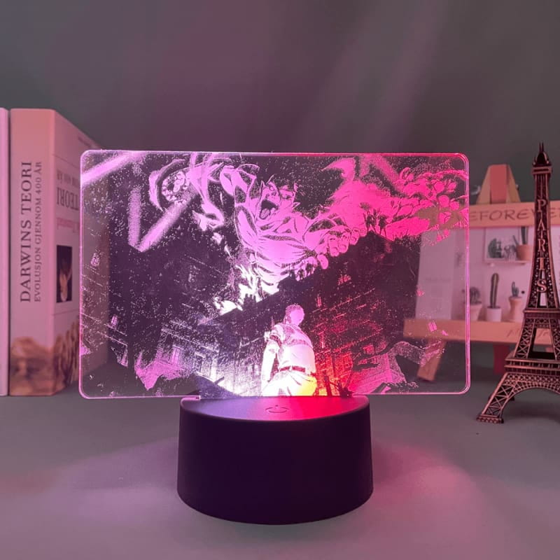 Lampe LED Titans Colossal Bicolore - Attaque des Titans